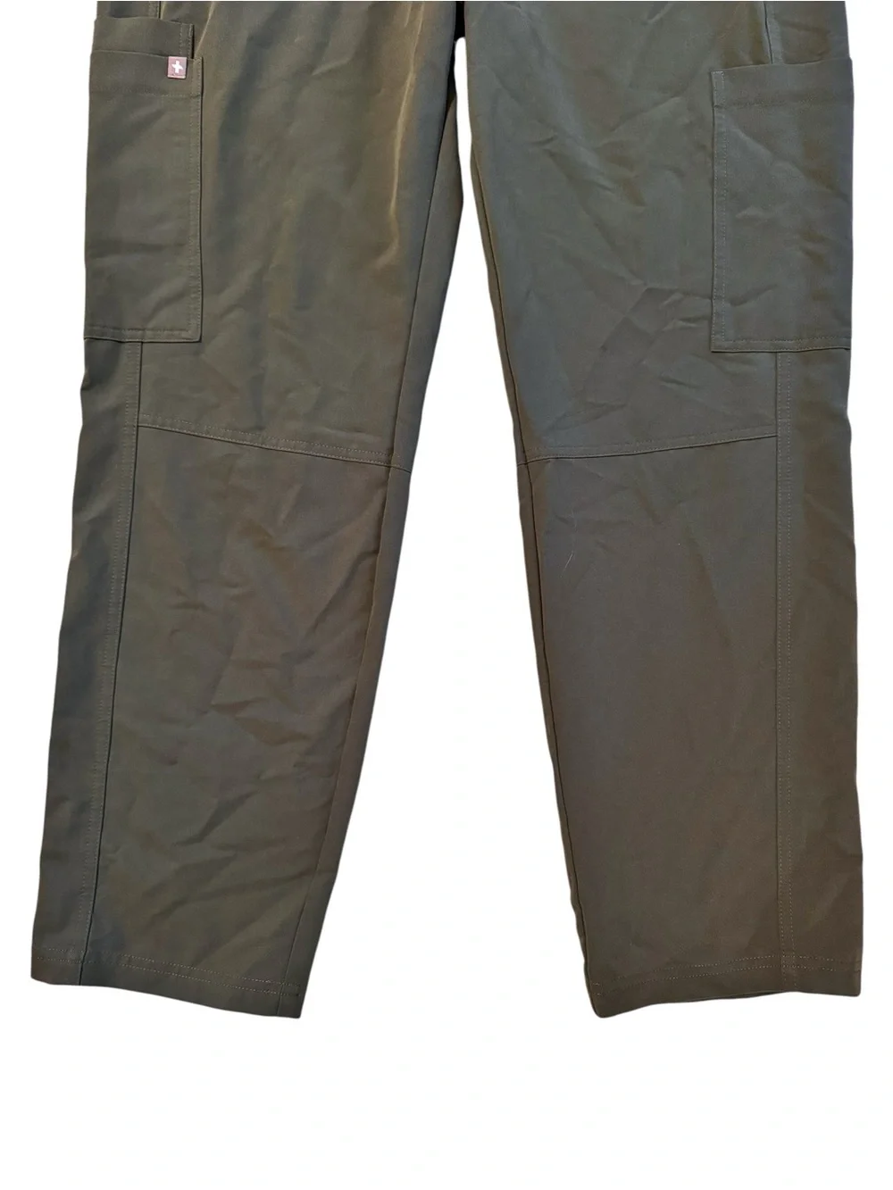 Figs Mens Axim Scrub Pants Size Large Short Moss Green 28” Inseam Straight Leg